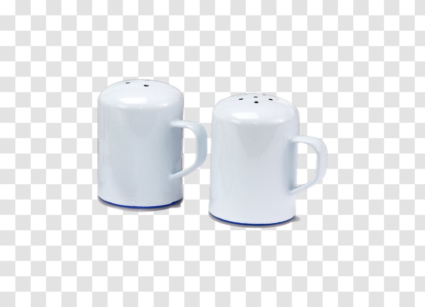 Mug Salt And Pepper Shakers - Vitreous Enamel Transparent PNG