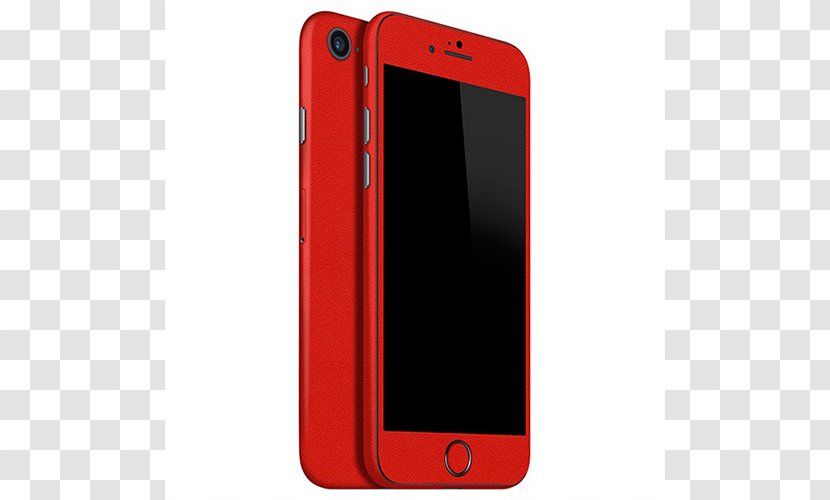 IPhone 8 7 Plus X IOS Apple - Ios 10 - Big Red Phone Case Transparent PNG