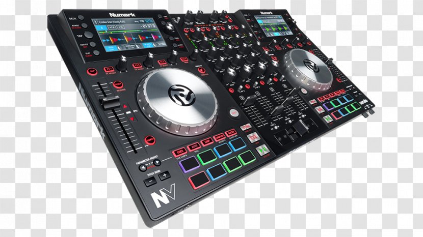 Numark NV DJ Controller Industries Disc Jockey Audio - Heart - Turntable Transparent PNG