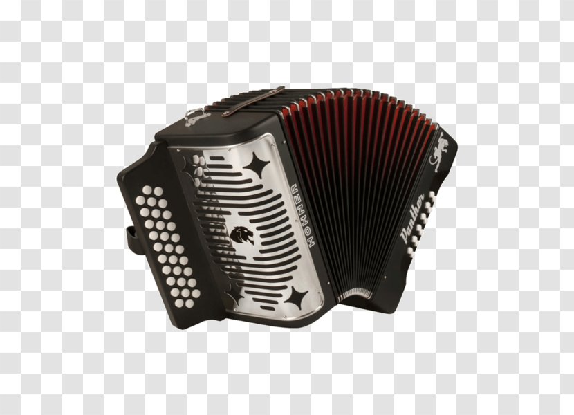 Hohner Diatonic Button Accordion Musical Instruments Reed - Cartoon Transparent PNG