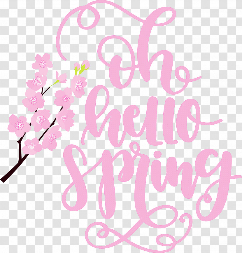 Hello Spring Oh Hello Spring Spring Transparent PNG