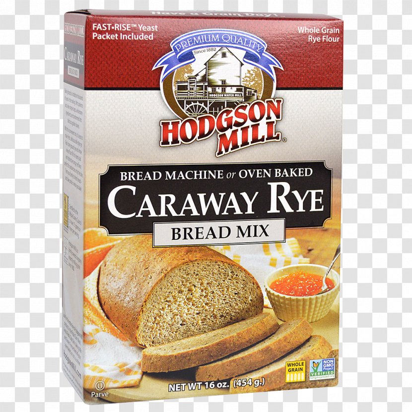 Rye Bread Whole Grain Cereal Wheat Hodgson Mill, Inc. - Commodity Transparent PNG