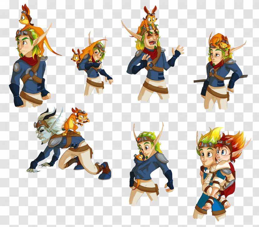 Jak 3 And Daxter: The Precursor Legacy II Daxter Collection - Toy - Ratchet Clank Transparent PNG