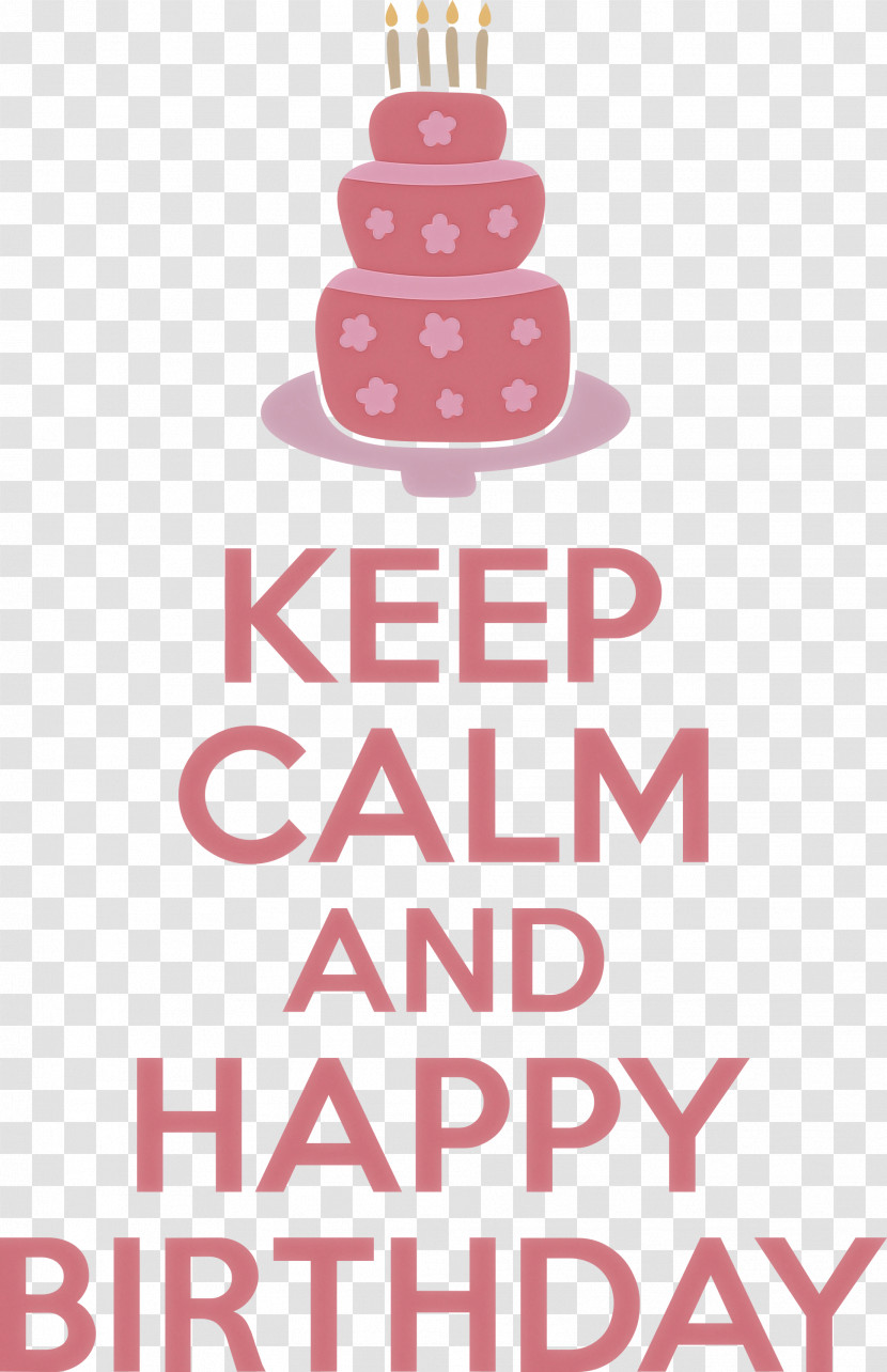 Birthday Keep Calm Happy Birthday Transparent PNG