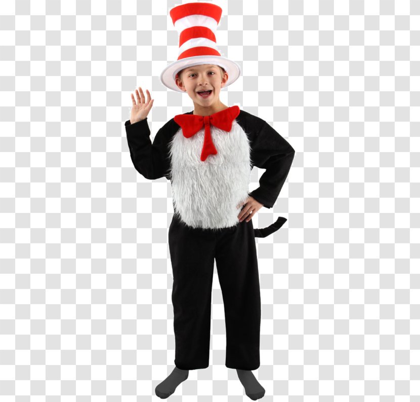 The Cat In Hat Thing Two One Costume Child - Dr Seuss - Original Book Transparent PNG