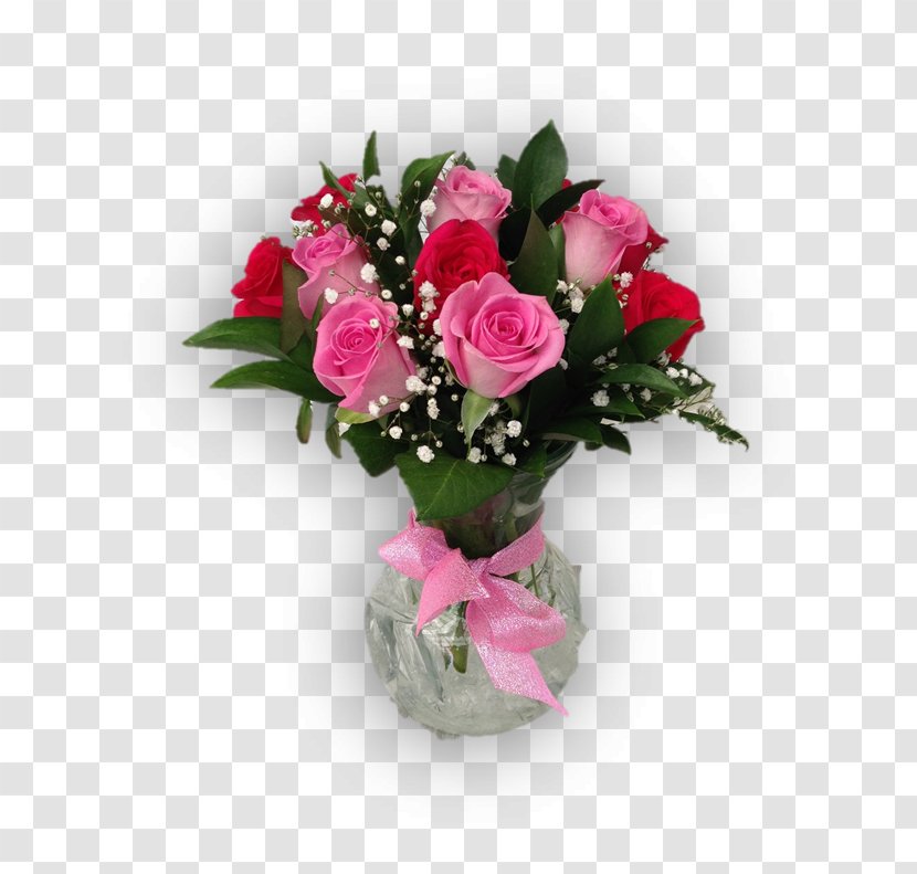 Garden Roses Cut Flowers Flower Bouquet - Red Carnations Transparent PNG