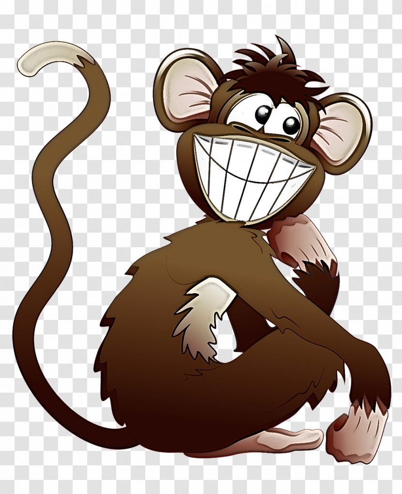 Cartoon Mouse Rat Muridae Old World Monkey Transparent PNG