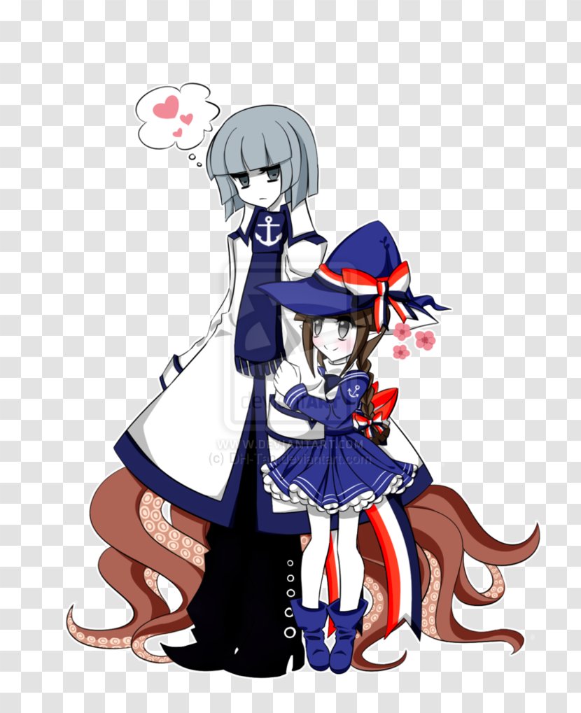 Wadanohara And The Great Blue Sea Drawing Desktop Wallpaper Line Art - Watercolor Transparent PNG