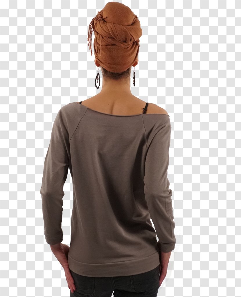 Long-sleeved T-shirt Shoulder - Human Back Transparent PNG
