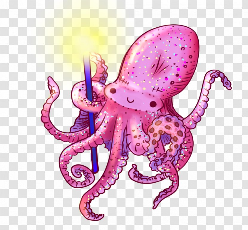 Octopus Cephalopod - Marine Invertebrates - Drawing Transparent PNG