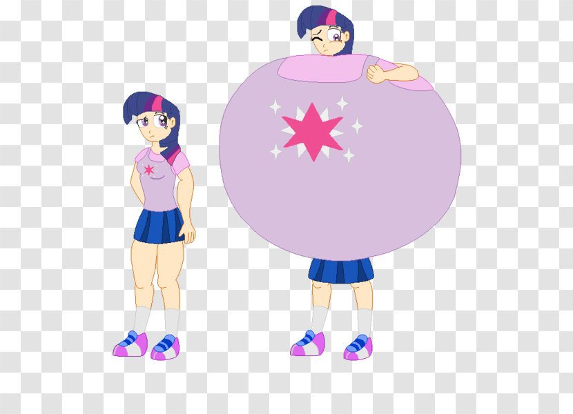 Twilight Sparkle Clothing Body Inflation Image - Cartoon - Clothes Transparent PNG