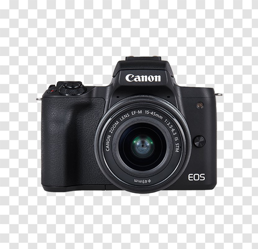 Canon EOS M50 Mirrorless Interchangeable-lens Camera Lens - Interchangeable Transparent PNG