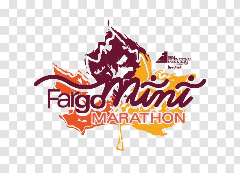 Logo Fargo Mini Marathon Brand - Text Transparent PNG