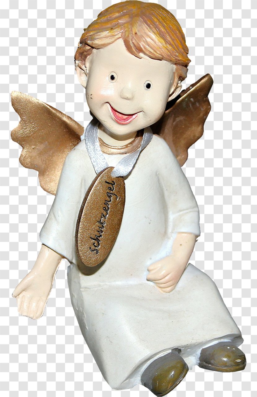 Angel Sculpture - Child Transparent PNG