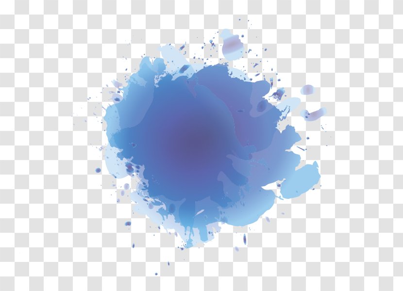 Paint Blue Sky Color Clip Art - Splash Transparent PNG