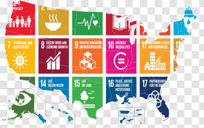 Sustainable Development Goals United Nations Sustainability International - Map Indicator Transparent PNG