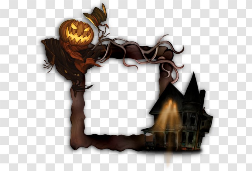 Clip Art Haunted Attraction Halloween Image - House Transparent PNG
