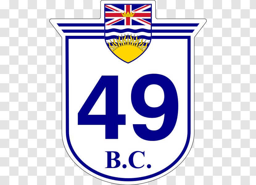 British Columbia Highway 99 97 Alaska 5 - Shield - Road Transparent PNG