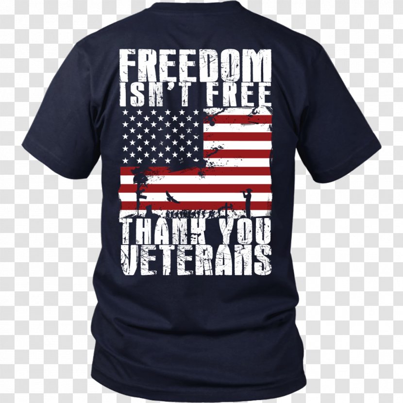 T-shirt Clothing Freedom Isn't Free Sweater - T Shirt Transparent PNG