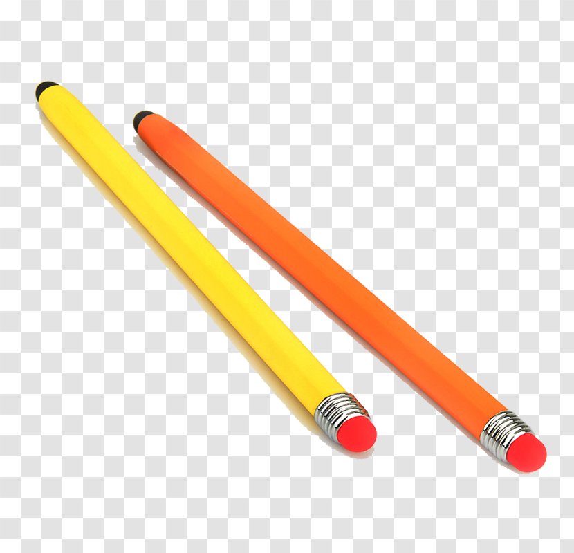 Pen Designer Cartoon - Orange Transparent PNG