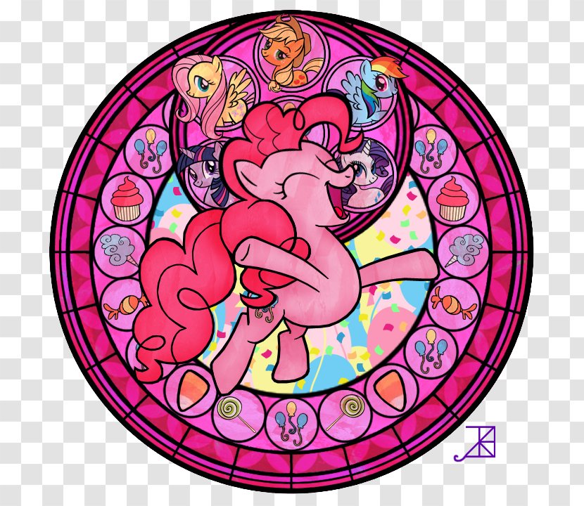Pinkie Pie Rainbow Dash Pony Twilight Sparkle Applejack - Cartoon - Magic Kingdom Transparent PNG