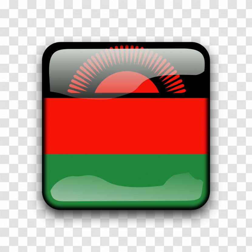Flag Of Malawi Clip Art - Red - Mw Cliparts Transparent PNG