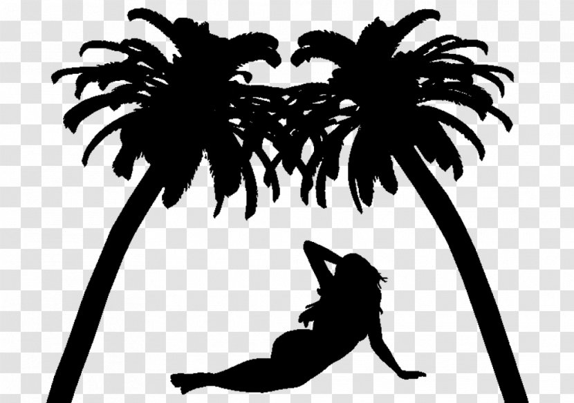 Silhouette Stock Photography Clip Art - Palm Tree - Creative Drawing For Daily Necessities Transparent PNG