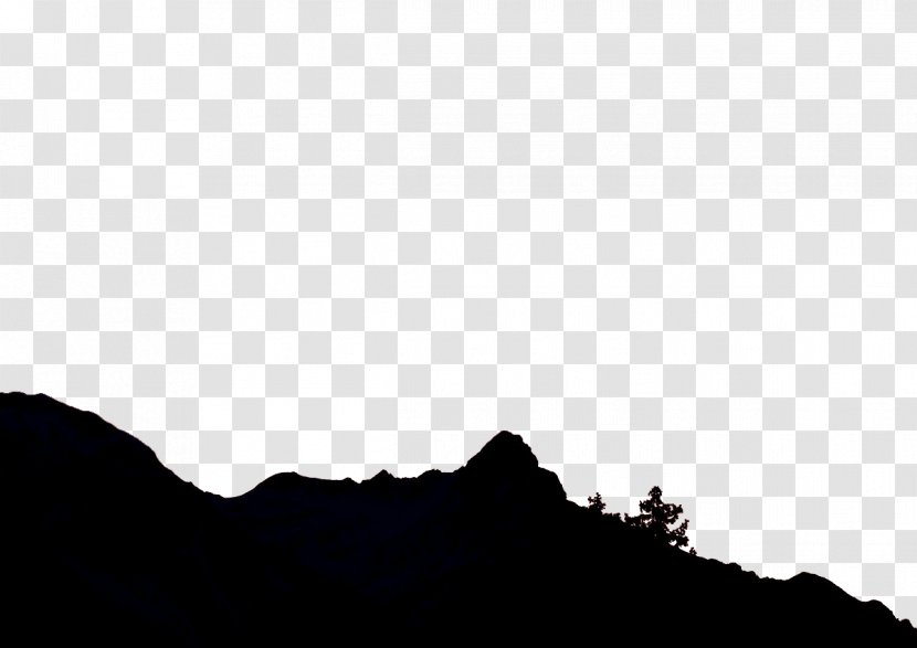 Silhouette Download Wallpaper - Plant - Mountain Transparent PNG