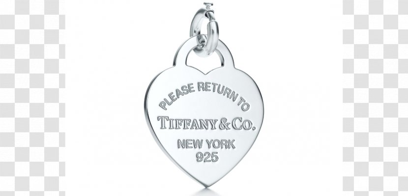 Charms & Pendants Tiffany Co. Sterling Silver Jewellery - Text Transparent PNG
