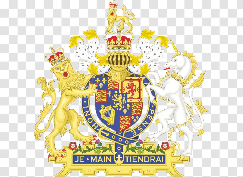 Royal Coat Of Arms The United Kingdom England Acts Union 1707 - Jacobite Succession - Saturday Happy Hour Themes Transparent PNG