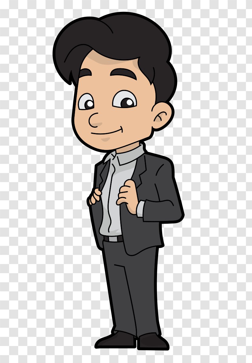 Businessperson Image Cartoon Clip Art Total Drama Season 5 - Finger - Businessman Illustration Transparent PNG