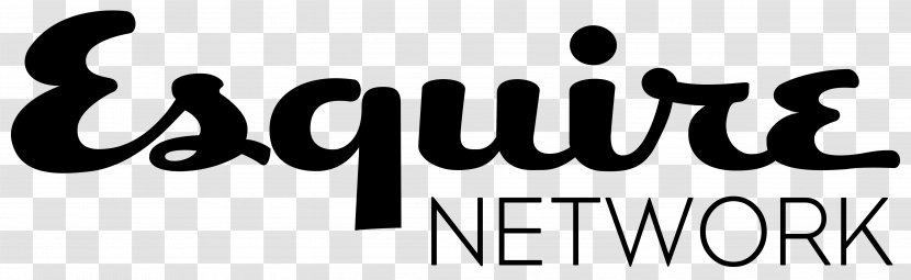 Esquire Network Television Channel Logo TV - Black And White - Times Journal Transparent PNG