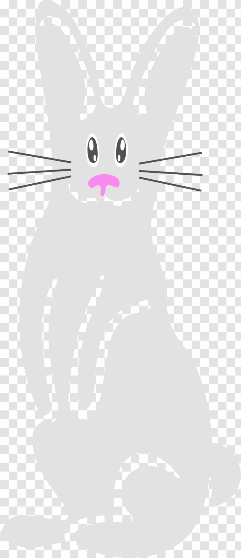 Cat Hare Domestic Rabbit Easter Bunny Transparent PNG