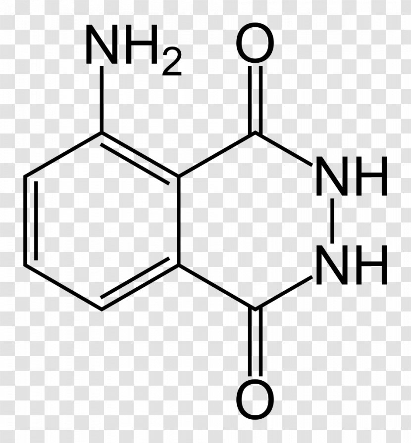 Luminol Chemiluminescence Molecule Ground State Hydrogen Peroxide - Heart - Flower Transparent PNG