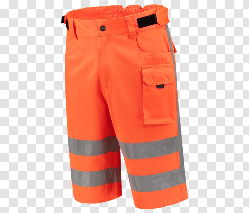 Workwear Pants High-visibility Clothing Netherlands - Orange Square Transparent PNG