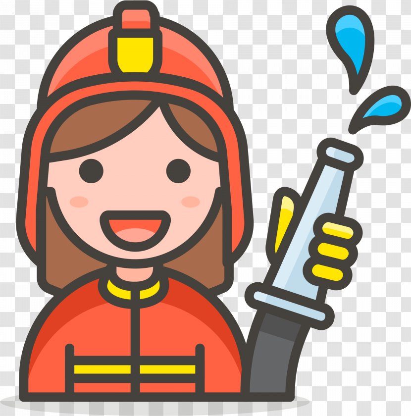 Emoji Fire - Firefighters Helmet - Construction Worker Cartoon Transparent PNG