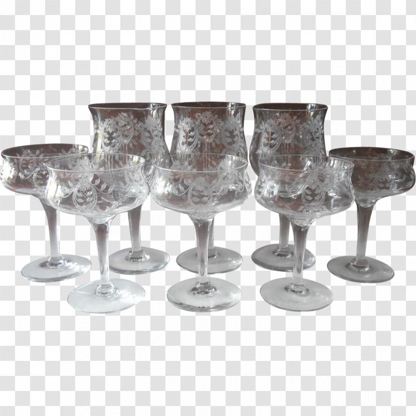 Wine Glass Champagne - Crystal Transparent PNG