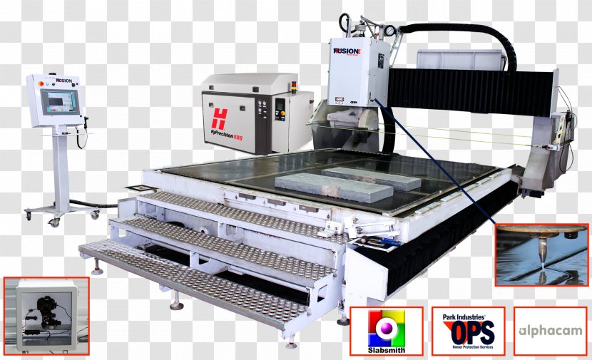 Machine Water Jet Cutter Cutting Tool Computer Numerical Control - Waterjet Transparent PNG