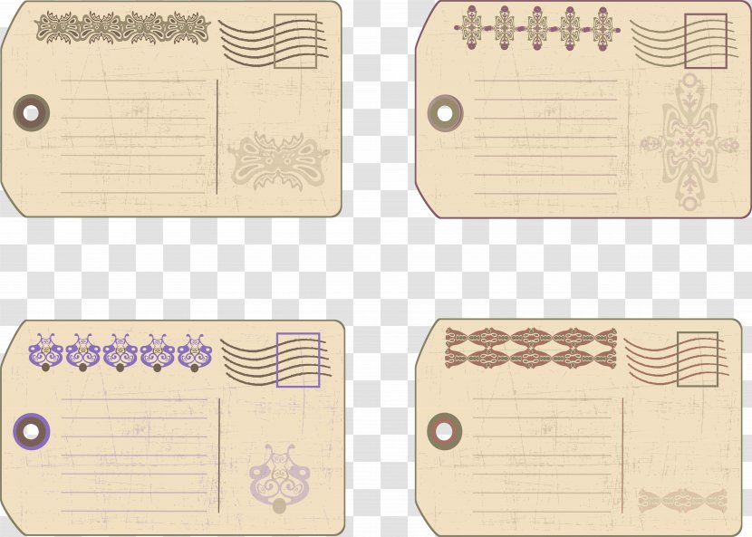 Post Card - Template - Cards Transparent PNG