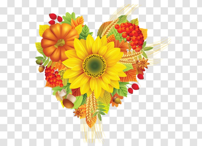 Thanksgiving Wish Greeting & Note Cards Happiness - Floristry - Sunflower Leaf Transparent PNG