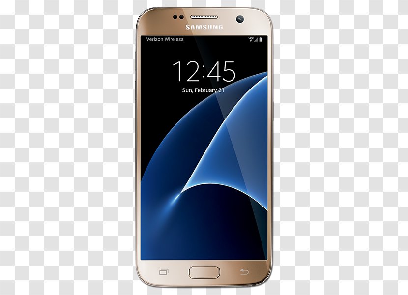 Samsung GALAXY S7 Edge Telephone Verizon Wireless 4G Transparent PNG