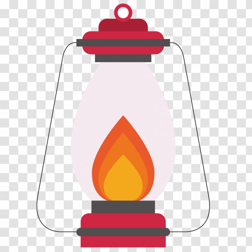 Light Lamp Flame - Artworks - Vector Portable Kerosene Transparent PNG
