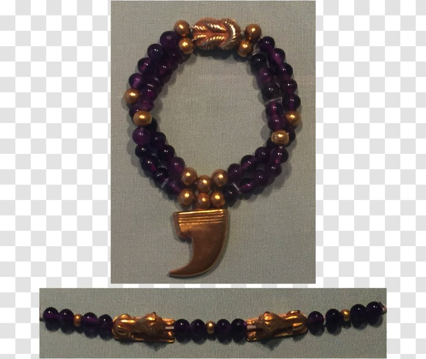 Ancient Egypt El Lahun Amethyst Middle Kingdom Of Twelfth Dynasty - Jewellery Transparent PNG