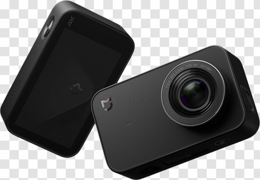 Action Camera 4K Resolution Xiaomi Video Cameras - Gopro Transparent PNG