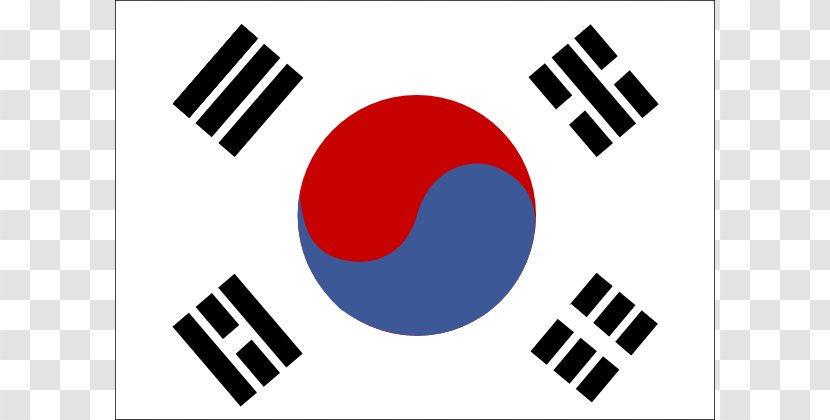 Flag Of South Korea Clip Art - Scalable Vector Graphics - Cliparts Transparent PNG