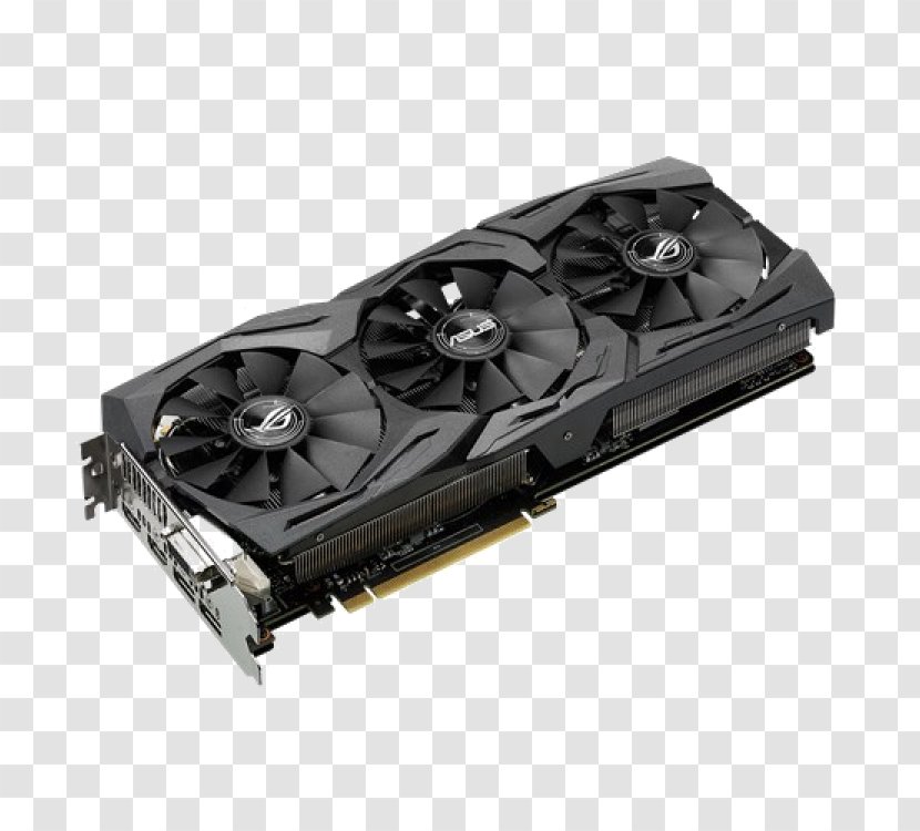 Graphics Cards & Video Adapters NVIDIA GeForce GTX 1070 Ti ASUS Republic Of Gamers - Technology - Nvidia Transparent PNG
