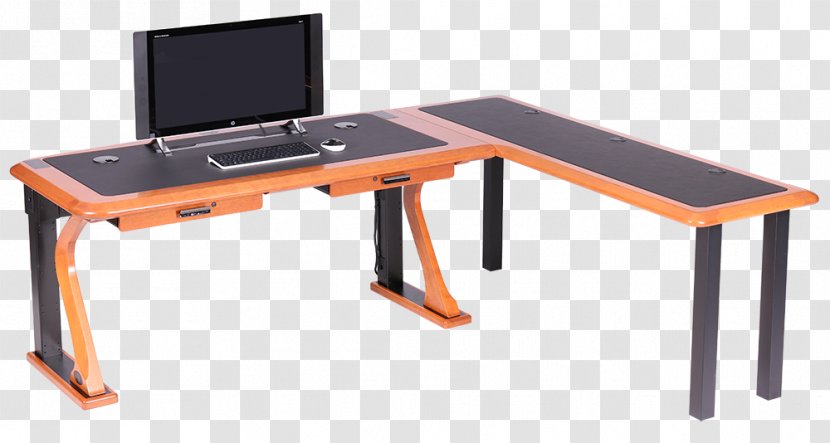 Computer Desk Table Office - Caretta Workspace Transparent PNG