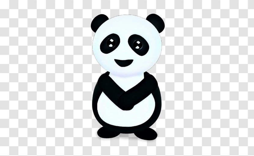 Giant Panda Bear Drawing Red Image - Animation - Animal Figure Transparent PNG