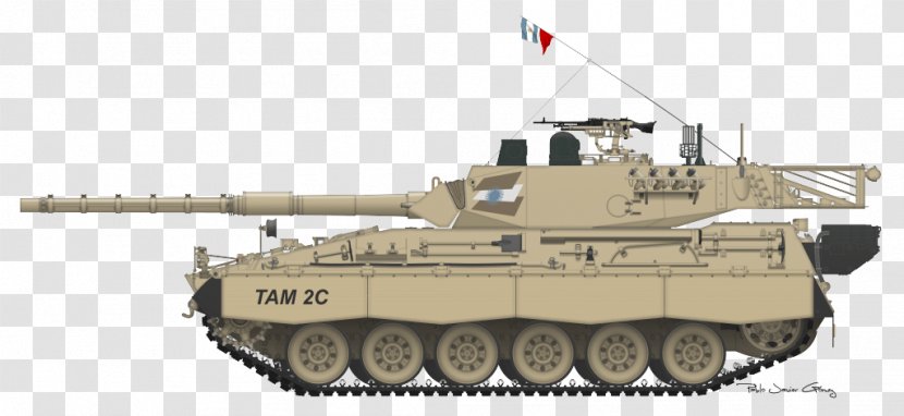 Main Battle Tank M1 Abrams Tanque Argentino Mediano Drawing - Self Propelled Artillery Transparent PNG