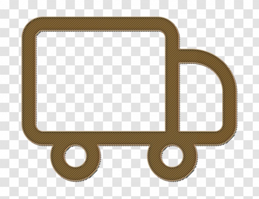 Ecommerce Icon Shipping Shop - Vehicle Beige Transparent PNG